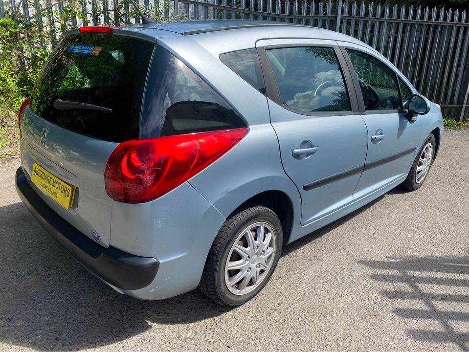 2010 Peugeot 207 station wagon petrol aberdare motors