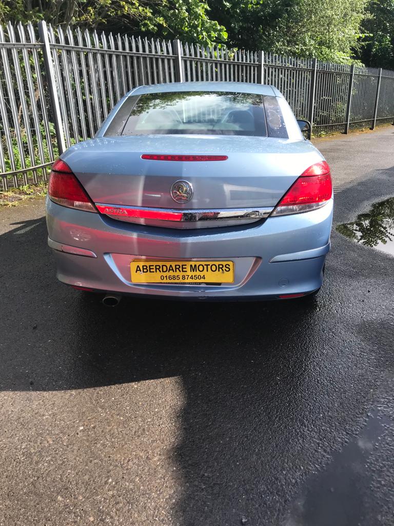 2007 Vauxhall Astra 1.6 convertible