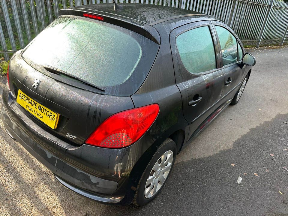 2007 Peugeot 207 aberdare motors