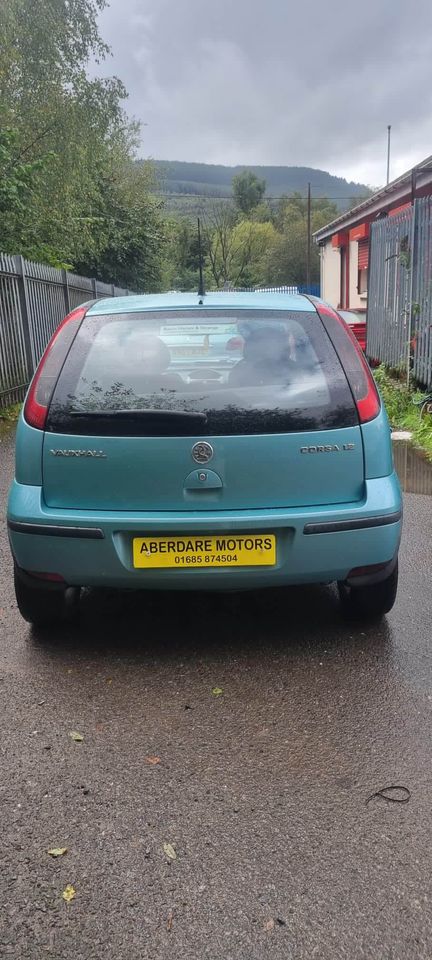 2004 Vauxhall Corsa Aberdare Motors