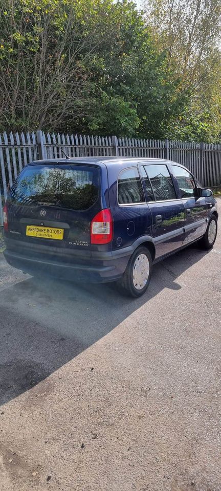 2004 Vauxhall zafira aberdare motors