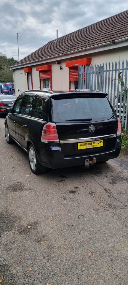 2006 Vauxhall zafira aberdare motors