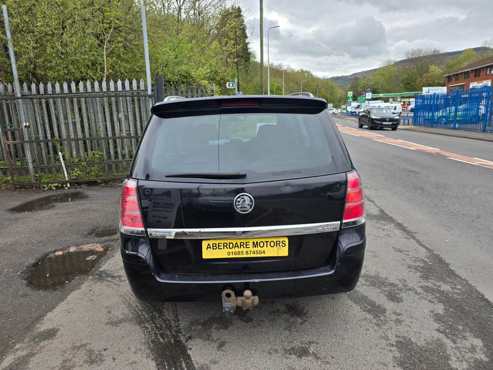 used vauxhall zafira