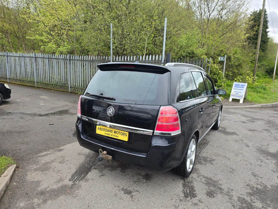 used vauxhall zafira