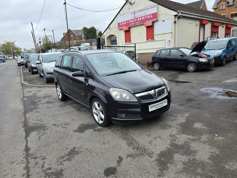 used vauxhall zafira