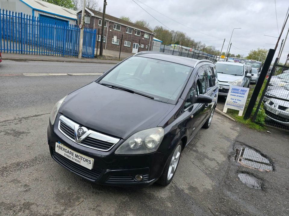 used vauxhall zafira