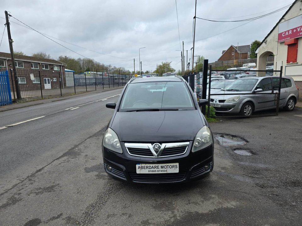 used vauxhall zafira