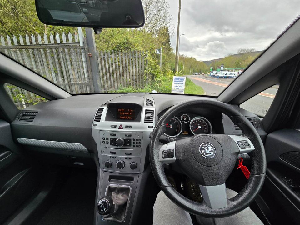 used vauxhall zafira